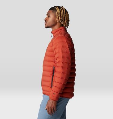 Men's Deloro Down Jacket, Color: Dark Copper, image 3