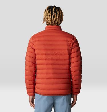 Men's Deloro Down Jacket, Color: Dark Copper, image 2