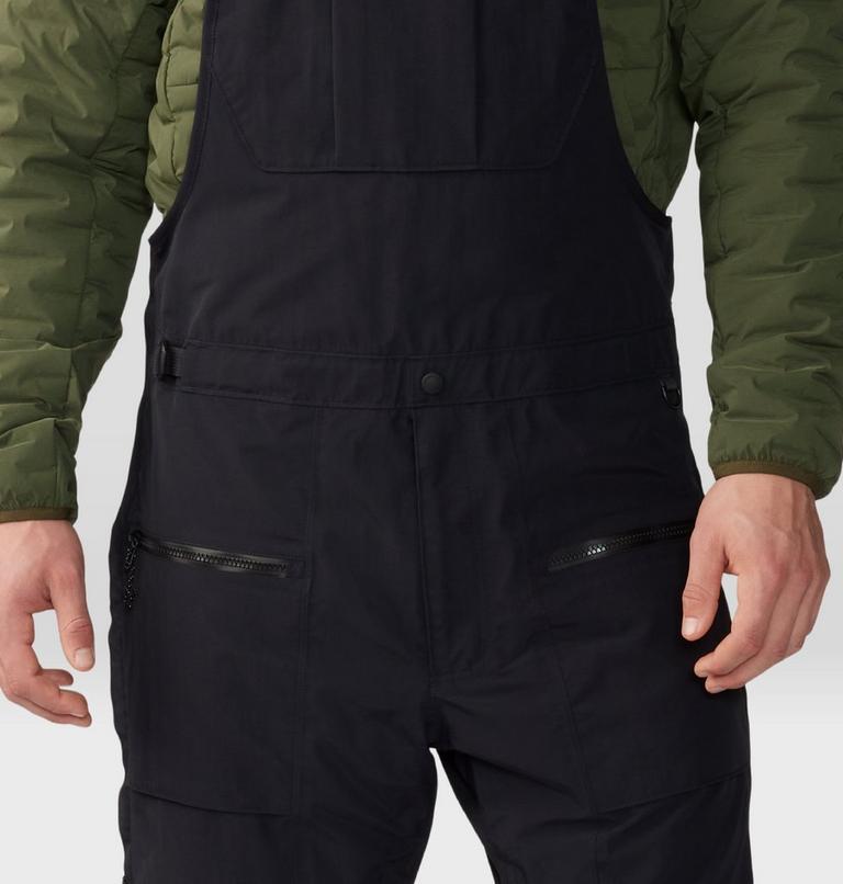 Men's First Tracks Bib, Color: Black, image 6