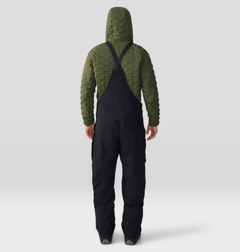 Men's First Tracks Bib, Color: Black, image 3