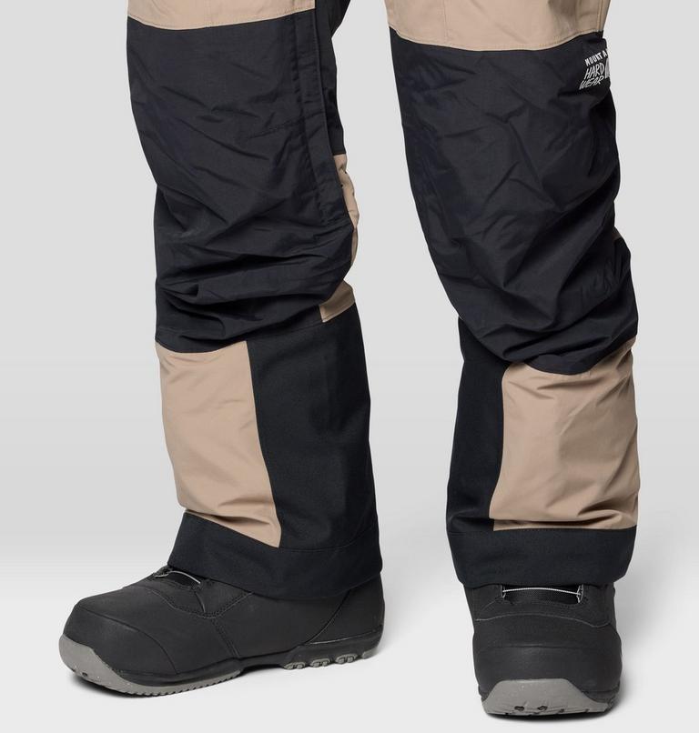 Men's First Tracks Bib, Color: Dunes, Black, image 10
