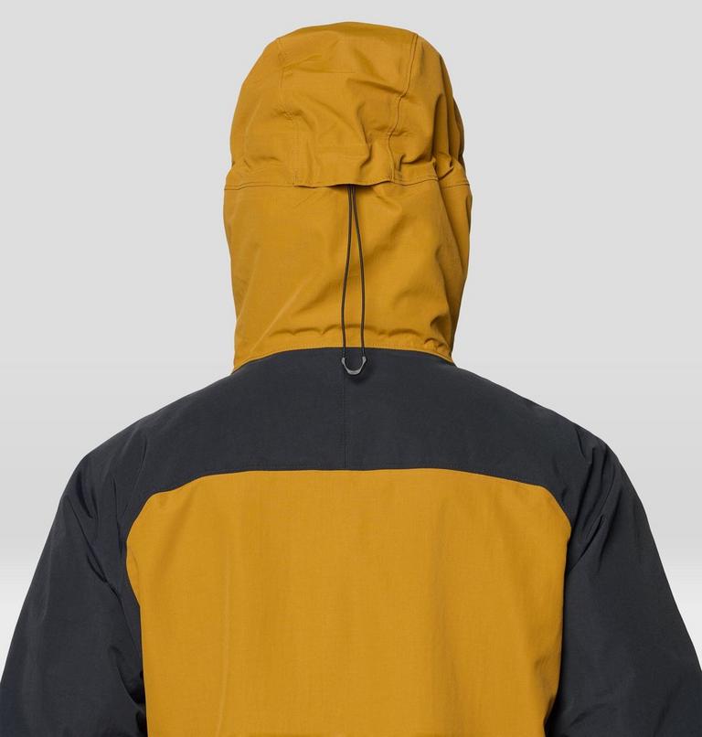 Men's First Tracks Insulated Jacket, Color: Olive Gold, Black, image 9