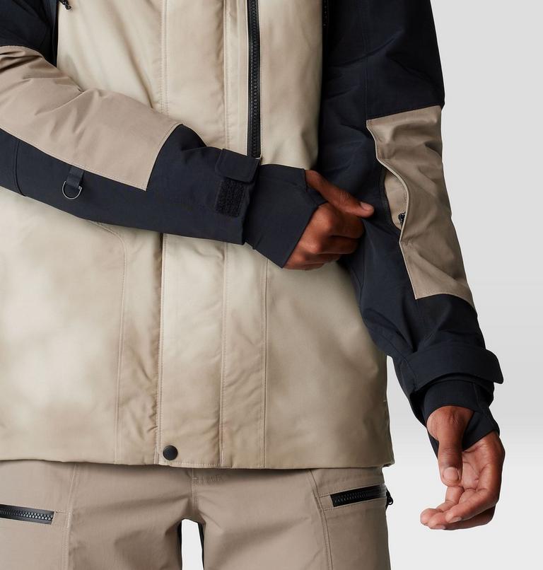Men's First Tracks Insulated Jacket, Color: Badlands, Dunes, Black, image 12