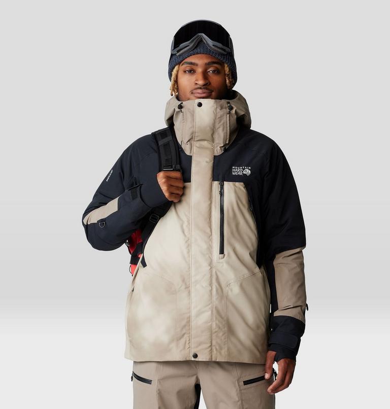 Men's First Tracks Insulated Jacket, Color: Badlands, Dunes, Black, image 14