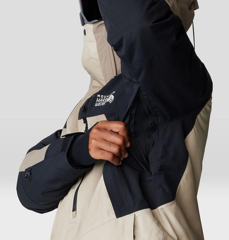 Men's First Tracks Insulated Jacket, Color: Badlands, Dunes, Black, image 8