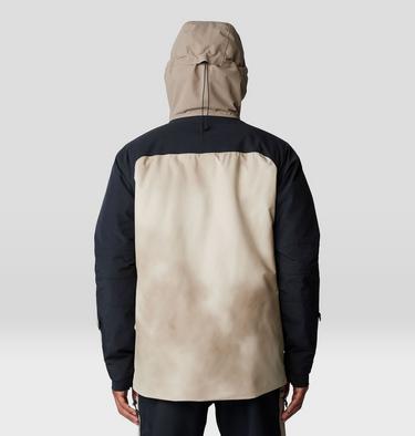 Men's First Tracks Insulated Jacket, Color: Badlands, Dunes, Black, image 6