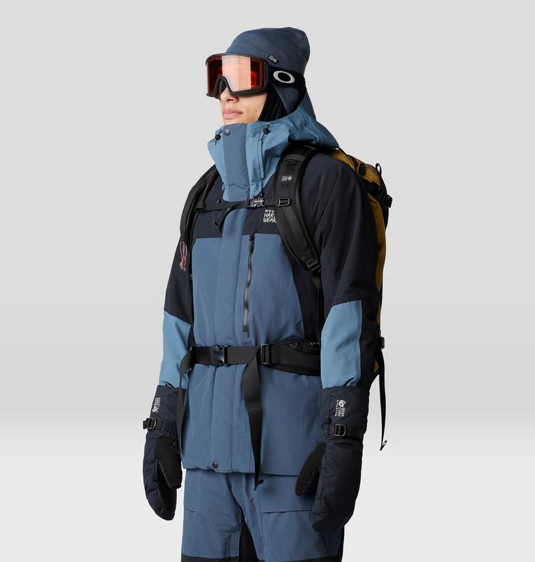 Men's First Tracks Insulated Jacket, Color: Moon Blue, Adriatic Blue, Black, image 13