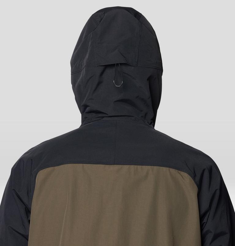 Men's First Tracks Jacket, Color: Ridgeline, Dunes, Black, image 9