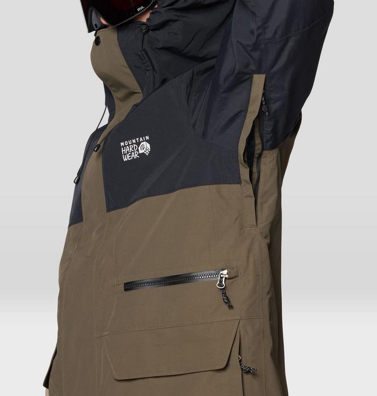 Men's First Tracks Jacket, Color: Ridgeline, Dunes, Black, image 10
