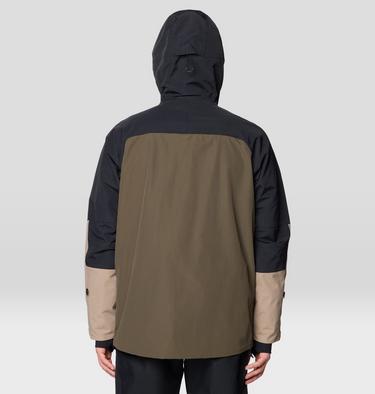 Men's First Tracks Jacket, Color: Ridgeline, Dunes, Black, image 6