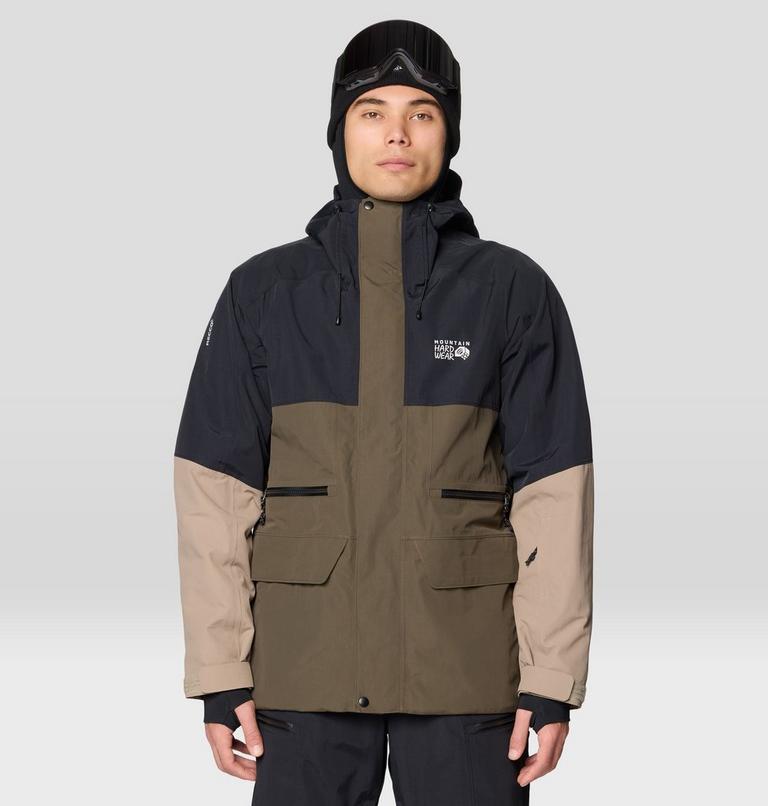 Men's First Tracks Jacket, Color: Ridgeline, Dunes, Black, image 1