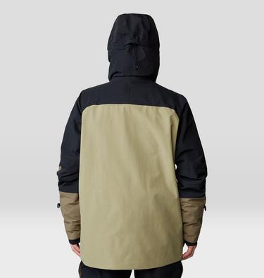 Men's First Tracks Jacket, Color: Mantis Green, Stone Green, Black, image 10