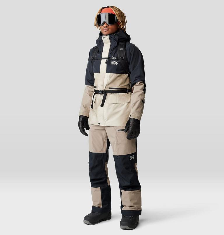 Men's First Tracks Jacket, Color: Badlands, Dunes, Black, image 13