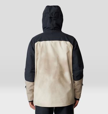 Men's First Tracks Jacket, Color: Badlands, Dunes, Black, image 2