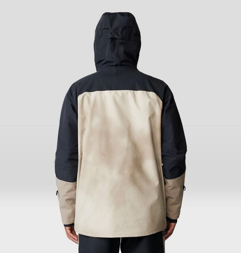 Men's First Tracks Jacket, Color: Badlands, Dunes, Black, image 2