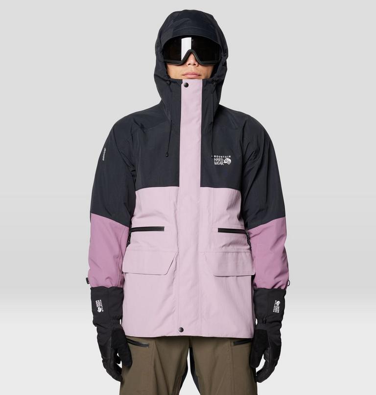 Men's First Tracks Jacket, Color: Daze, Dark Daze, Black, image 5