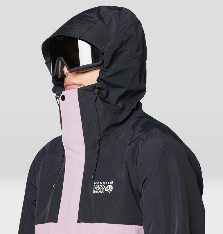 Men's First Tracks Jacket, Color: Daze, Dark Daze, Black, image 7