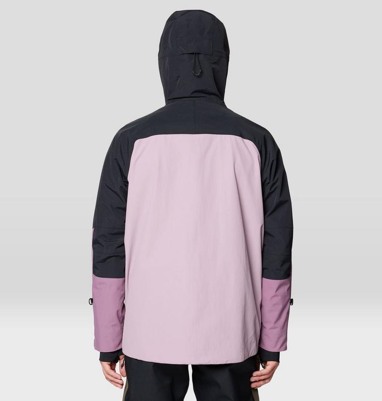 Men's First Tracks Jacket, Color: Daze, Dark Daze, Black, image 3