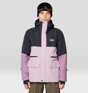 Men's First Tracks Jacket, Color: Daze, Dark Daze, Black, image 9