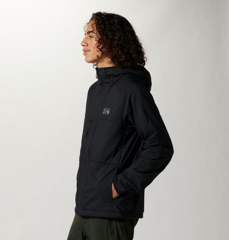 Men's Kor AirShell Warm Hoody, Color: Black, image 3