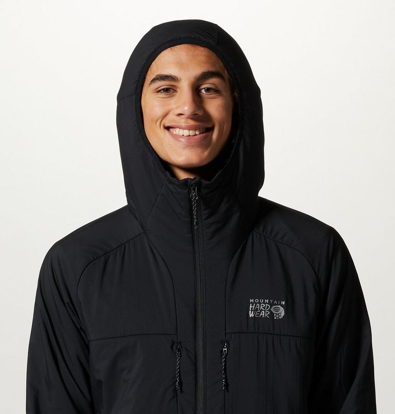 Men's Kor AirShell Warm Hoody, Color: Black, image 4