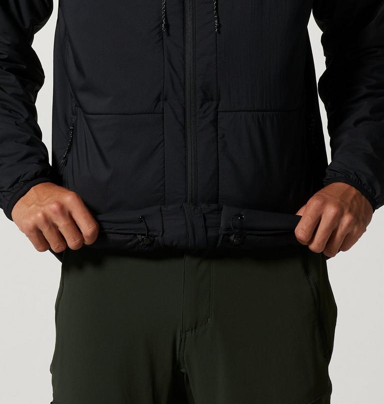Men's Kor AirShell Warm Hoody, Color: Black, image 7