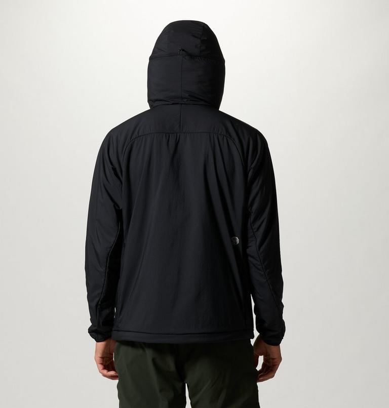 Men's Kor AirShell Warm Hoody, Color: Black, image 2