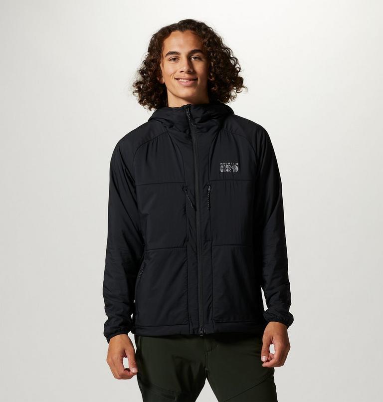 Men's Kor AirShell Warm Hoody, Color: Black, image 1