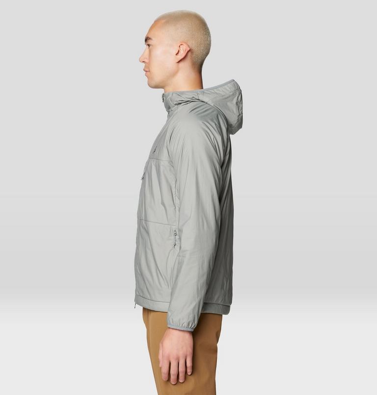 Men's Kor AirShell Warm Hoody, Color: Wet Stone, image 4