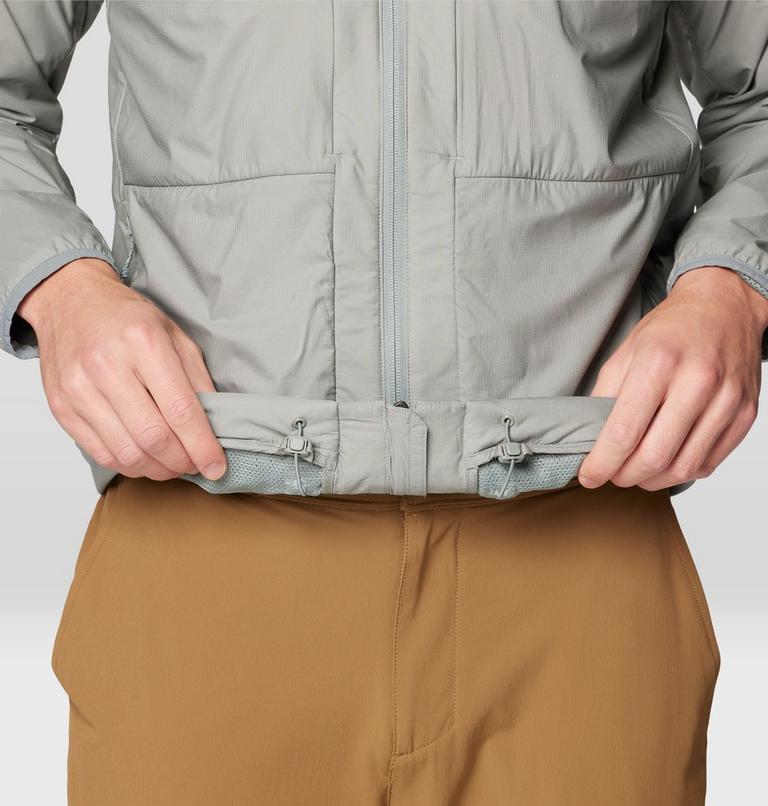 Men's Kor AirShell Warm Hoody, Color: Wet Stone, image 8