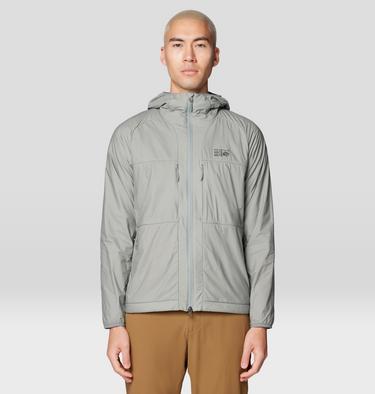 Men's Kor AirShell Warm Hoody, Color: Wet Stone, image 3