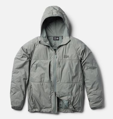 Men's Kor AirShell Warm Hoody, Color: Wet Stone, image 4