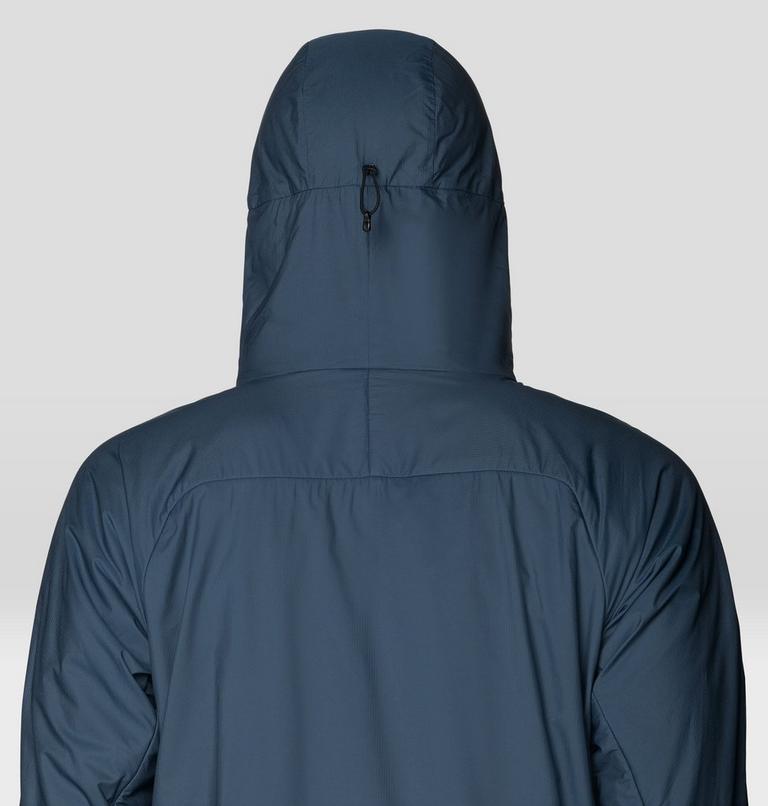Men's Kor AirShell Warm Hoody, Color: Astral Blue, image 6