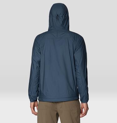 Men's Kor AirShell Warm Hoody, Color: Astral Blue, image 4