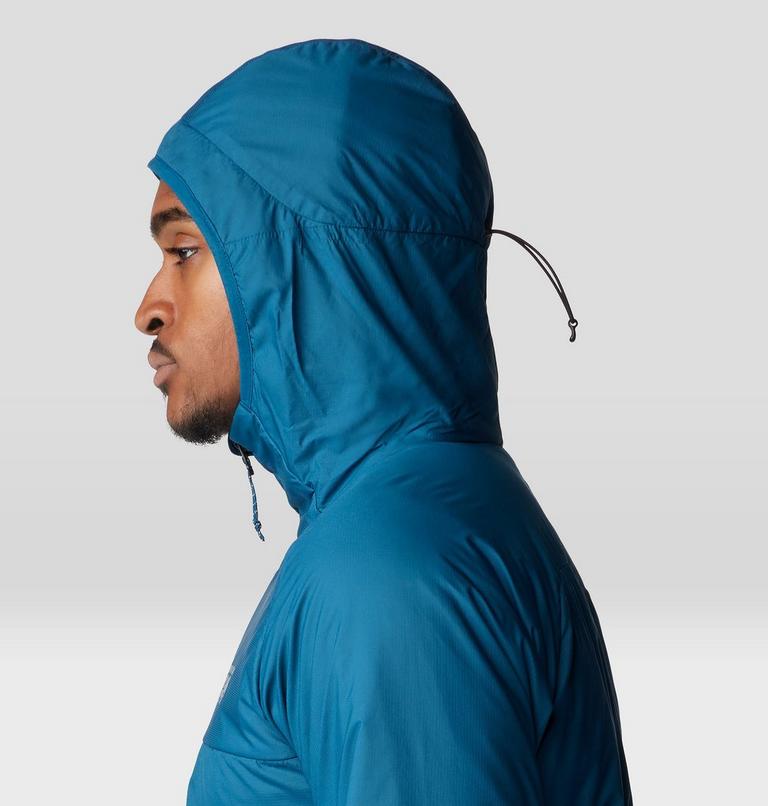 Men's Kor AirShell Warm Hoody, Color: Dark Caspian, image 5