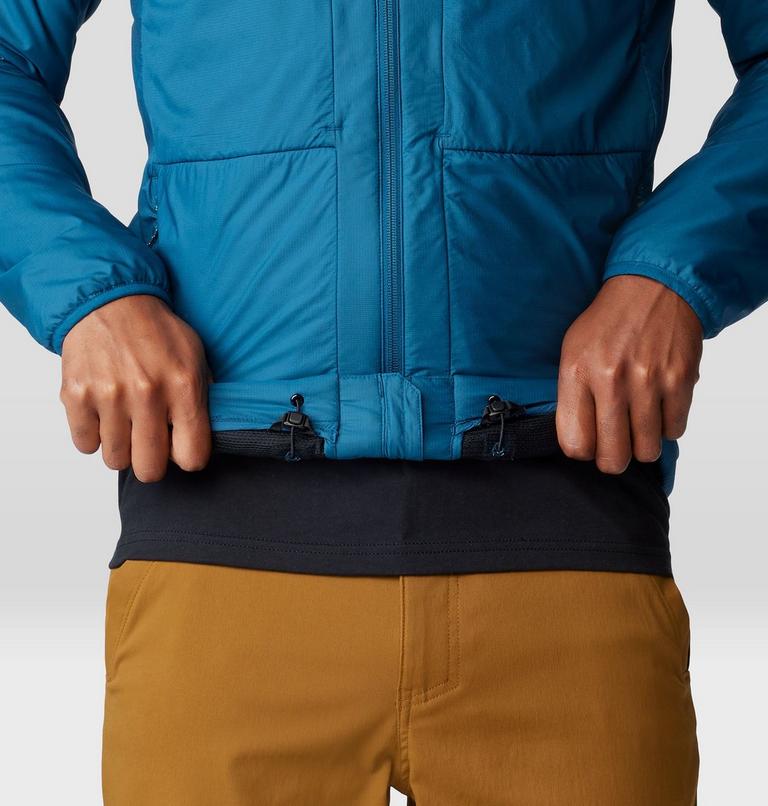 Men's Kor AirShell Warm Hoody, Color: Dark Caspian, image 7