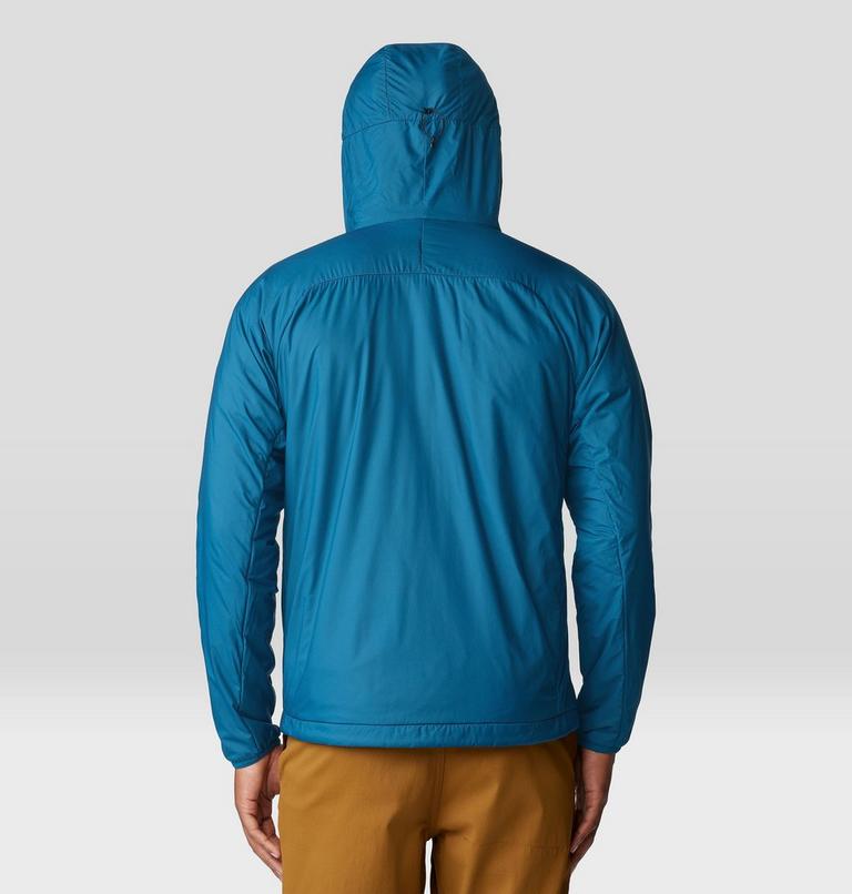 Men's Kor AirShell Warm Hoody, Color: Dark Caspian, image 2