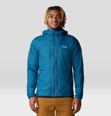 Men's Kor AirShell Warm Hoody, Color: Dark Caspian, image 5
