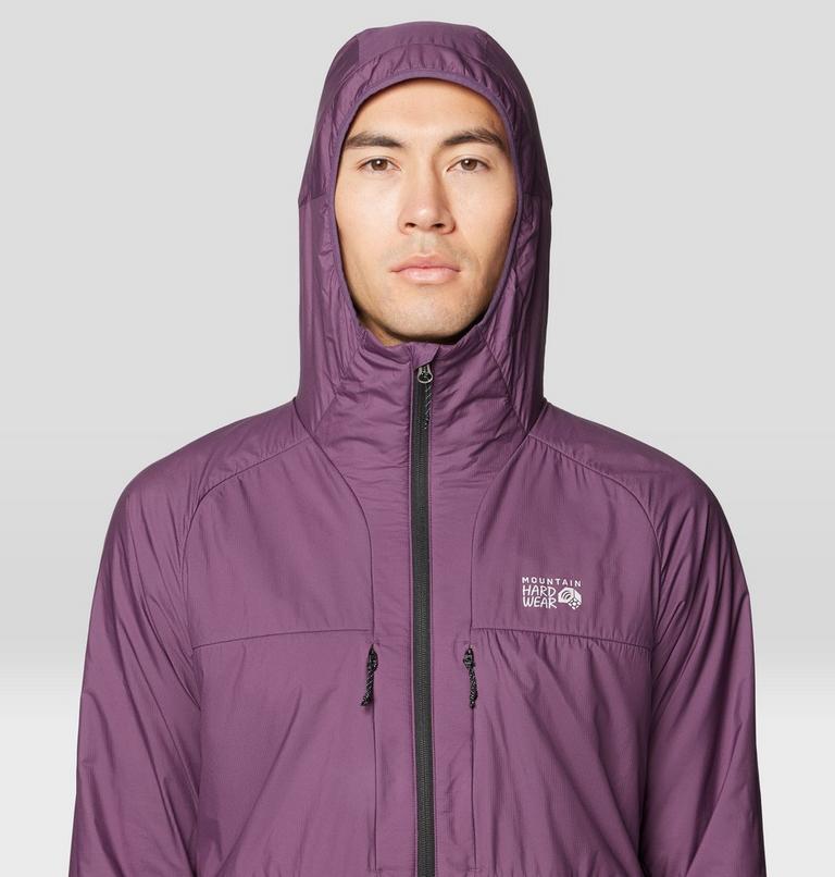 Men's Kor AirShell Warm Hoody, Color: Dusty Purple, image 5