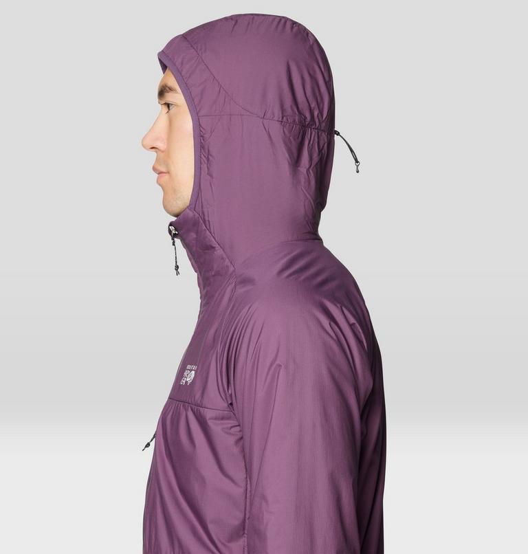Men's Kor AirShell Warm Hoody, Color: Dusty Purple, image 7