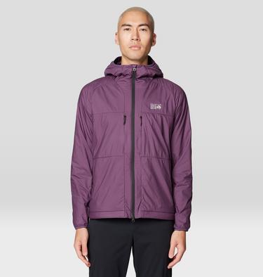 Men's Kor AirShell Warm Hoody, Color: Dusty Purple, image 1