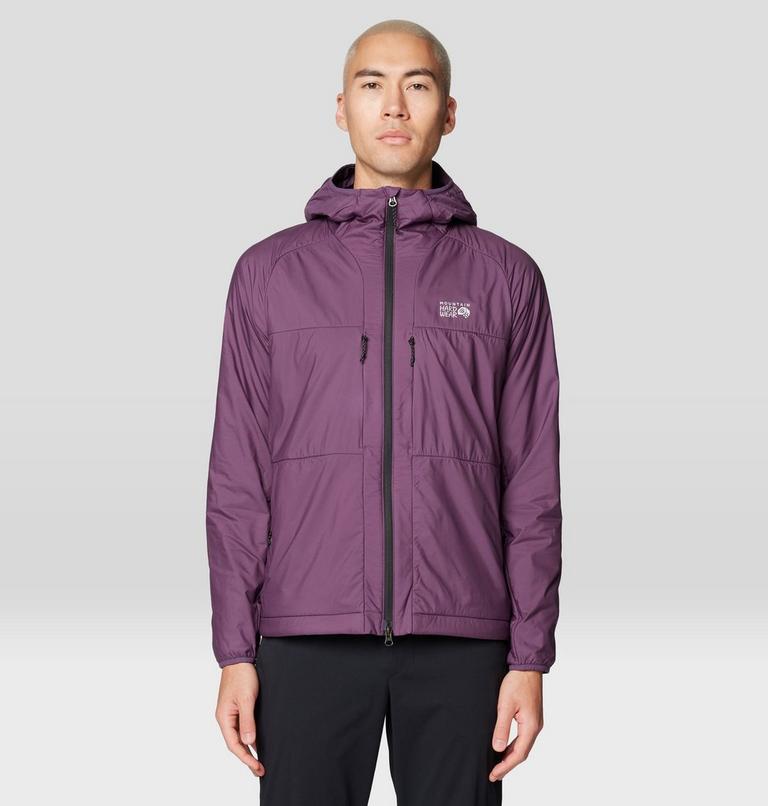 Men's Kor AirShell Warm Hoody, Color: Dusty Purple, image 1