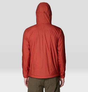 Men's Kor AirShell Warm Hoody, Color: Mars Red, image 2