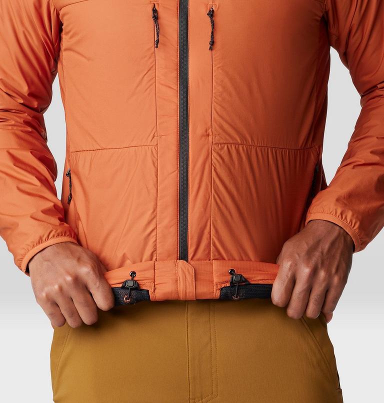 Men's Kor AirShell Warm Hoody, Color: Raw Carnelian, image 6