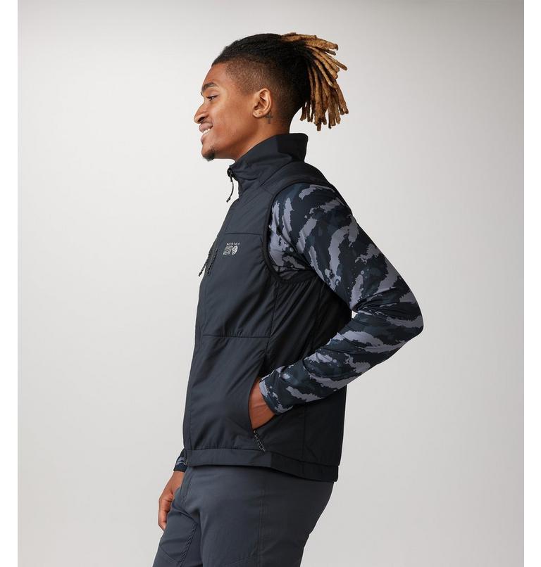 Men's Kor AirShell Warm Vest, Color: Black, image 3