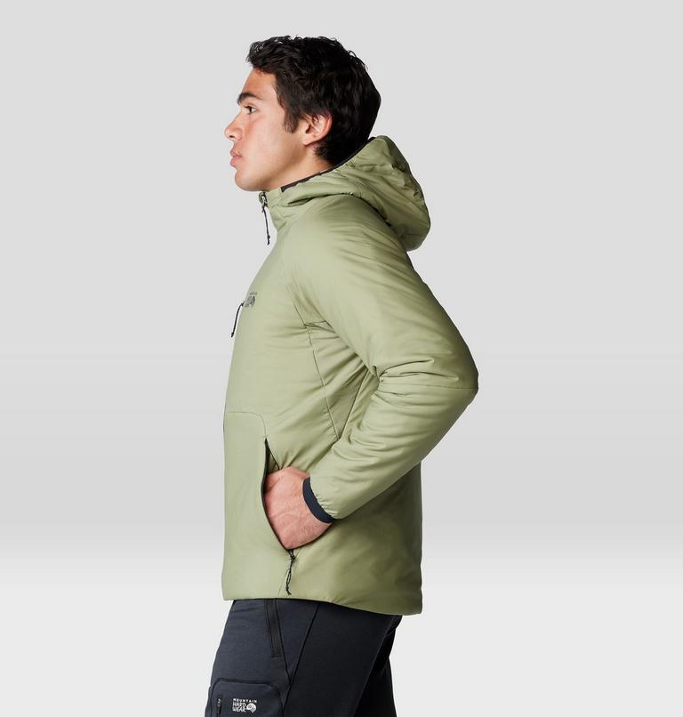 Men's Kor Stasis Hoody, Color: Mantis Green, image 3