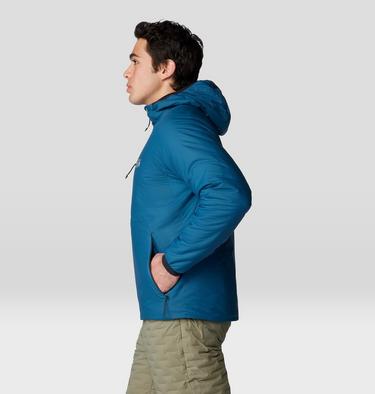 Men's Kor Stasis Hoody, Color: Dark Caspian, image 3