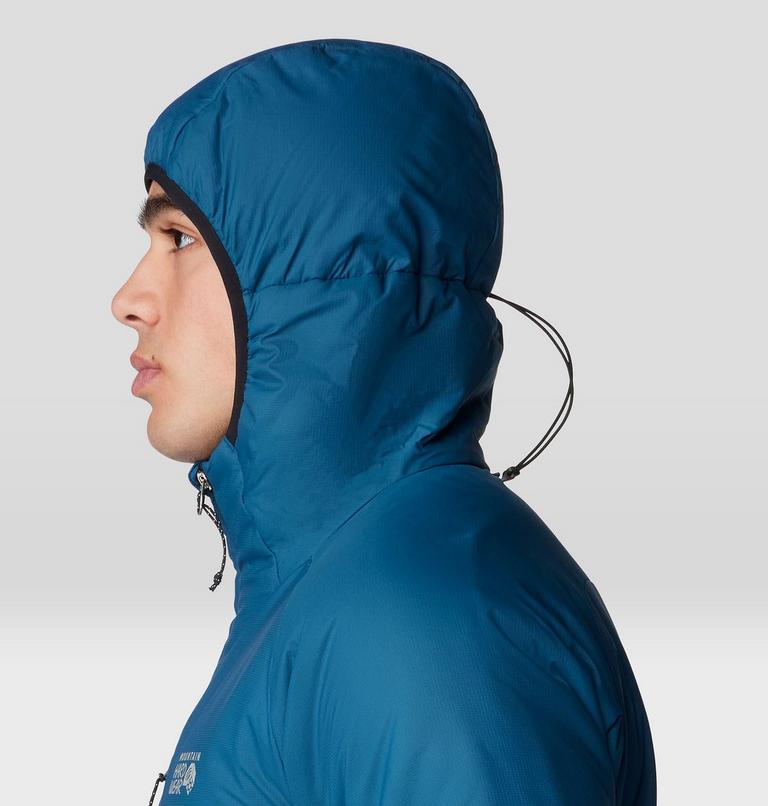 Men's Kor Stasis Hoody, Color: Dark Caspian, image 5