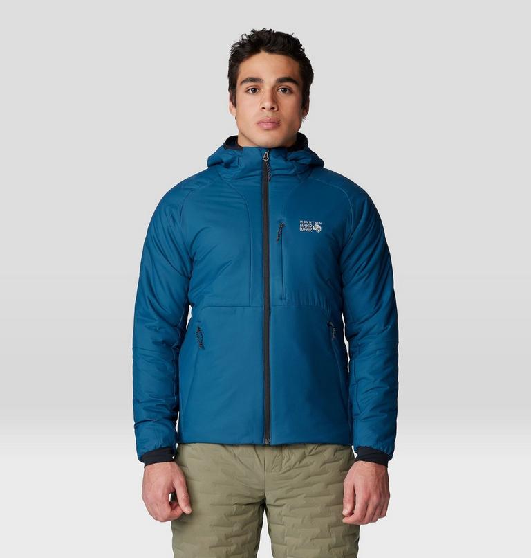Men's Kor Stasis Hoody, Color: Dark Caspian, image 9