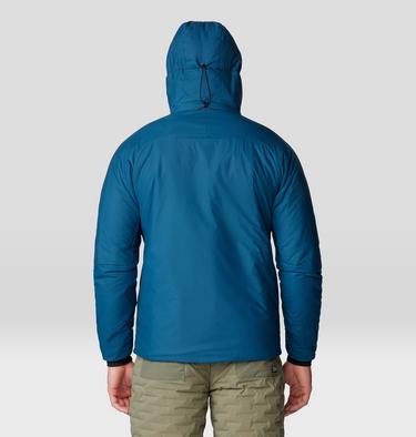 Men's Kor Stasis Hoody, Color: Dark Caspian, image 2